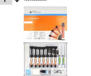 Alpha-Dent Light Cure Hybrid Composite Kit in Syringes With Bonding Etchant Gel